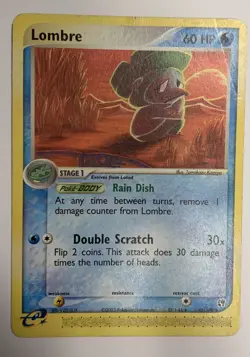 LOMBRE and LOTAD Vintage Pokemon TCG Card Lot - NM - MP See Pics for Condition - Image 5