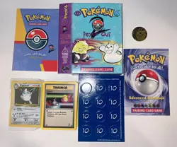 Vintage Nintendo Wizards Of The Coast Pokemon Psych Out Base Set 2 Deck Unused! - Image 1