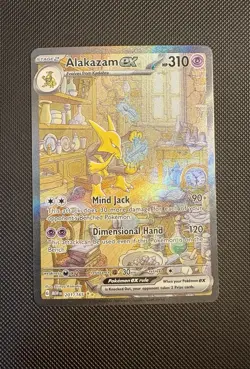 Pokemon TCG - S&V 151 - 201/165 Alakazam ex - Special Illustration Rare - NM/M - Image 1