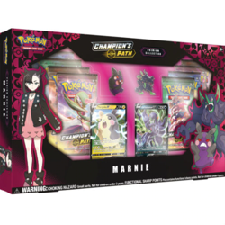 Pokemon TCG Champion's Path Premium Collection Marnie Multicolor Booster Box NEW 820650808043 - Image 1