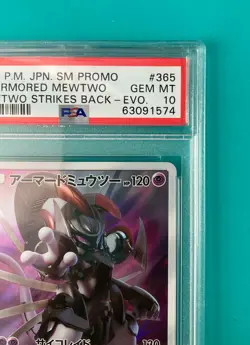 PSA10 Armored Mewtwo Full Art Promo #365 Pokemon Card 2019 Japanese - Image 3