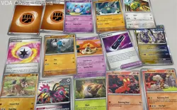 Pokemon Card Lot Modern Scarlet & Violet Era Bulk Mixed Cards See Photos - Image 2