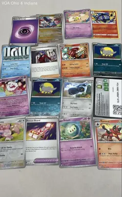 Pokemon Card Lot Modern Scarlet & Violet Era Bulk Mixed Cards See Photos - Image 5