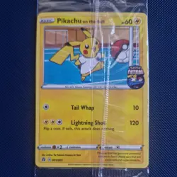 Pikachu on the Ball 001/005 Pokemon Card Sealed Promo Fultsal UK Exclusive #2 - Image 1