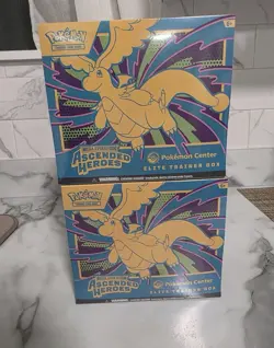 ASCENDED HEROES POKEMON CENTER PC EXCLUSIVE ETB POKEMON TCG SEALED NEW LOT OF 2 - Image 2