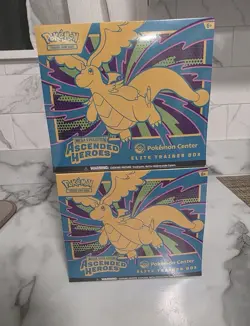 ASCENDED HEROES POKEMON CENTER PC EXCLUSIVE ETB POKEMON TCG SEALED NEW LOT OF 2 - Image 3