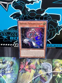 Yugioh Radiant Typhoon Eldam DOOD-EN013 1st Edition Super Rare - Image 1