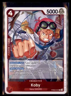 One Piece Premium Booster The Best Vol 2 Koby PRB02-001 - Image 1