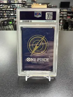 EN One Piece TCG Manga Roronoa Zoro Card OP06-118 Wings Of The Captain PSA 9 - Image 2