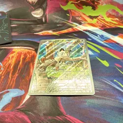 Pokemon Meowth Illustration Rare Holo Me02 Phantasmal Flames 106/094 70 HP Card - Image 2