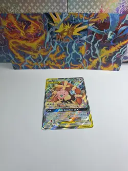 Pokemon TCG - Mega Lopunny & Jigglypuff GX - 226/236 Cosmic Eclipse - Tag Team - Image 1