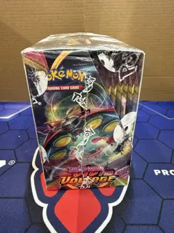 Pokemon TCG Sword & Shield: Vivid Voltage Booster Box SEALED w/ Acrylic Case - Image 3