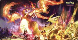 2022 Pokemon Charizard VMAX Ultra Premium Collection Playmat Still in Box - Image 2