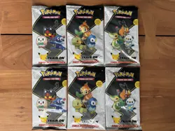 Pokemon TCG: First Partner Pack (Alola, Unova, Sinnoh) Two of Each Lot of 6 - Image 1