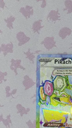 Pokemon TCG Crown Holo Pikachu ex 219/191 Surging Sparks NM Condition! - Image 3