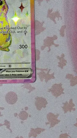 Pokemon TCG Crown Holo Pikachu ex 219/191 Surging Sparks NM Condition! - Image 5