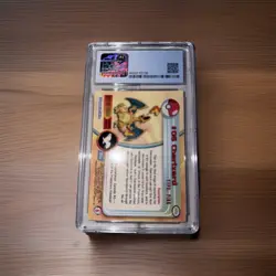 1999 Pokemon Topps Series 1 #6 Charizard First Print, Blue Label CGC 7.5 NM+ - Image 2