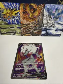 Pokemon TCG Hisuian Zoroark v SWSH297 Holo Promo Card Black Star - Image 1