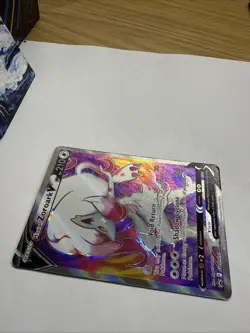 Pokemon TCG Hisuian Zoroark v SWSH297 Holo Promo Card Black Star - Image 3