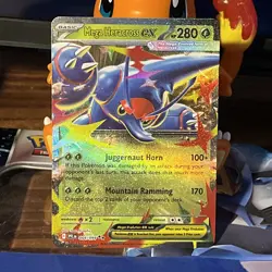 Pokemon TCG Mega Heracross ex Phantasmal Flames 4/94🔥🔥 - Image 1
