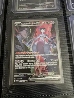 Pokemon Team Rocket's Mewtwo EX 231/182 Sv10: Destined Rivals Holo - Image 1
