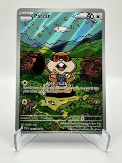 Patrat 152/086 Sv: White Flare Holo Pokemon Near Mint - Image 1