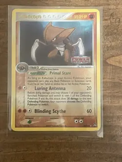Kabutops 10/108 Stamped Holo Rare Ex Power Keepers Pokemon Card - Image 1