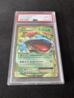 Venusaur EX 1/146 XY Holographic PSA 10 Graded Pokemon Card - Image 1