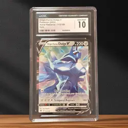 CGC GEM MINT 10 • Origin Forme Dialga V - Astral Radiance • Holo Rare Pokemon - Image 1