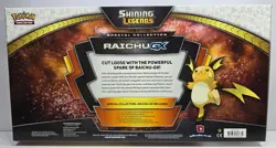 Pokemon Shining Legends Special Collection: Raichu GX - Shining Legends Rare NIB - Image 2