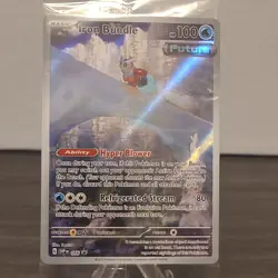 Pokemon TCG Iron Bundle SVP066 Scarlet & Violet ETB Promo Holo Sealed NM - Image 1