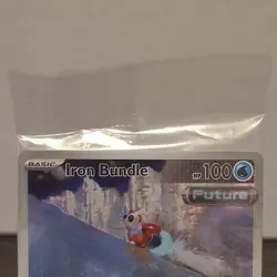 Pokemon TCG Iron Bundle SVP066 Scarlet & Violet ETB Promo Holo Sealed NM - Image 2