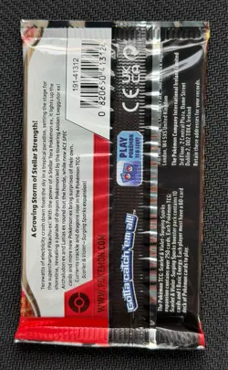 Pokemon TCG Surging Sparks (SV08) Booster Pack Exeggutor Art New & Sealed 22.49g - Image 2
