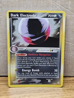 Dark Electrode 4/109 EX Team Rocket Returns Holo Rare Pokemon Card TCG - Image 1