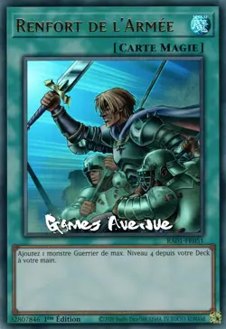 Yu-Gi-Oh ! Renfort de l'Armee RA01-FR051 VF/ULTRA - Image 1