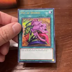 Yugioh - Pot of Desires - CT14-EN004 - Ultra Rare Limited Edition - Image 3
