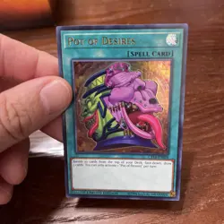 Yugioh - Pot of Desires - CT14-EN004 - Ultra Rare Limited Edition - Image 4