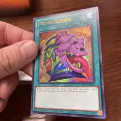 Yugioh - Pot of Desires - CT14-EN004 - Ultra Rare Limited Edition - Image 5