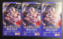 (3) One Piece TCG The Azure Sea's Seven Sleeved Booster OP-14 EB04 English - Image 1