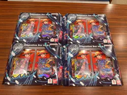 One Piece Card Game Illustration Box Vol. 6. Set Of 4 New Factory Sealed English - Image 3