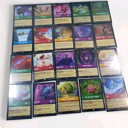 Private Sale.... 3 Lpts Of Disney Lorcana The First Chapter Lot Of 20 Misc Cards - Image 2