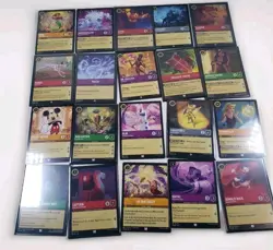 Private Sale.... 3 Lpts Of Disney Lorcana The First Chapter Lot Of 20 Misc Cards - Image 3