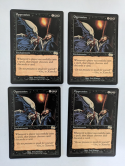 Oppression Urza's Saga MTG NM Free shipping with tracking - Image 1