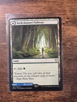 Barkchannel Pathway Kaldheim Regular Magic: The Gathering NM - Image 1