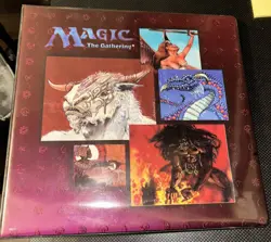 Vintage 9-Pocket Binder - 4th Edition - Magic the Gathering - Ultra Pro 1996 - Image 1