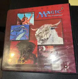 Vintage 9-Pocket Binder - 4th Edition - Magic the Gathering - Ultra Pro 1996 - Image 2