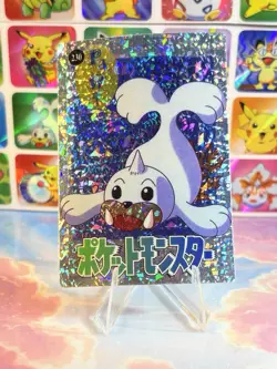 Pokemon Pikachu Vintage Pocket Monsters Vending HOLO Prism Sticker 1998 Nintendo - Image 4