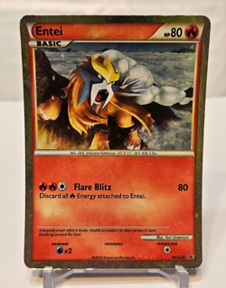 Entei Prime HGSS20 Ultra Rare HGSS Promo Pokemon 1130 - Image 1