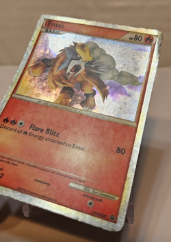 Entei Prime HGSS20 Ultra Rare HGSS Promo Pokemon 1130 - Image 2