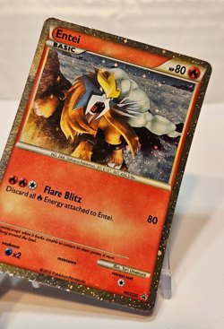 Entei Prime HGSS20 Ultra Rare HGSS Promo Pokemon 1130 - Image 4
